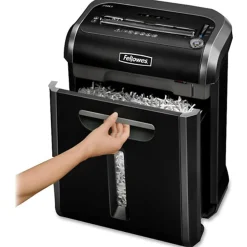 Fellowes® Powershred® 79Ci 100% Jam-Proof 16-Sheet Cross-Cut Paper Shredder with SafeSence®, Black/Silver