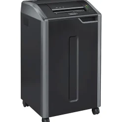 Fellowes® Powershred® 425i 100% Jam Proof BAA Compliant 38-Sheet Strip-Cut Continuous Duty Large Office Shredder