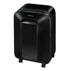 Fellowes® Powershred® LX 170 100% Jam Proof 12-Sheet Cross-Cut Paper Shredder, Black