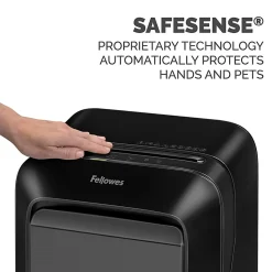 Fellowes® Powershred®  LX210 100% Jam Proof Micro-Cut 16-Sheet Shredder, Black 5015201