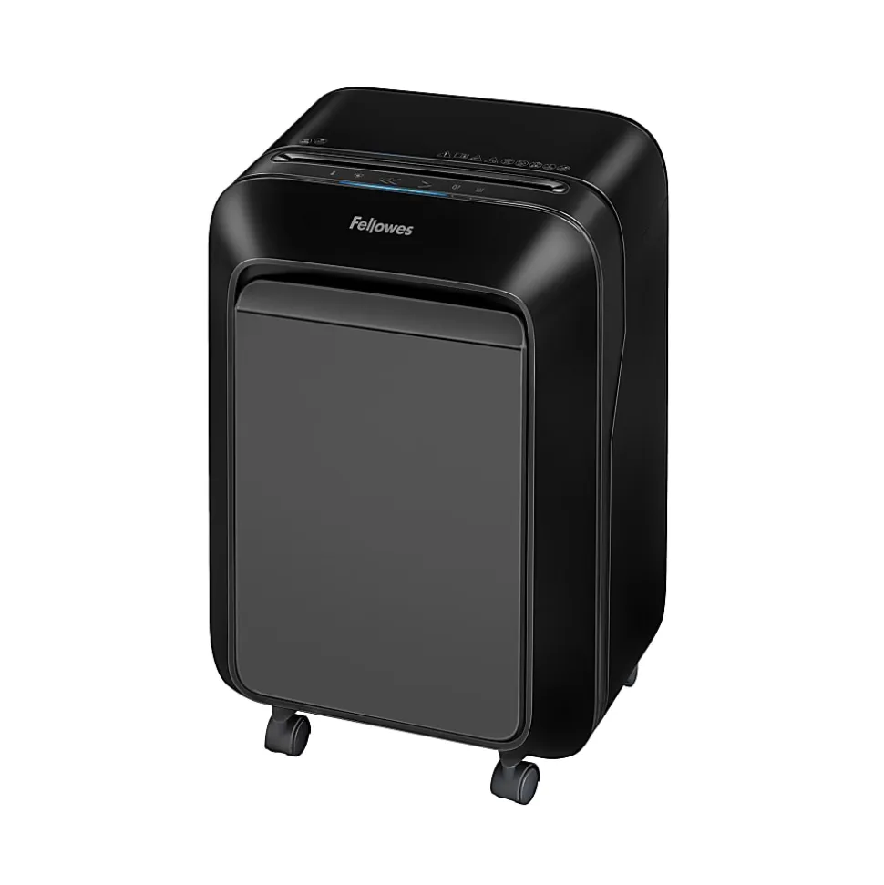 Fellowes® Powershred® LX210 100% Jam Proof Micro-Cut 16-Sheet Shredder, Black 5015201