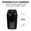 Fellowes® Powershred® LX65 10-Sheet Cross-Cut Deskside Paper Shredder