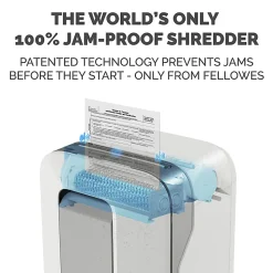 Fellowes® Powershred® LX200 12 Sheet Micro-Cut Paper Shredder, White, 5015101