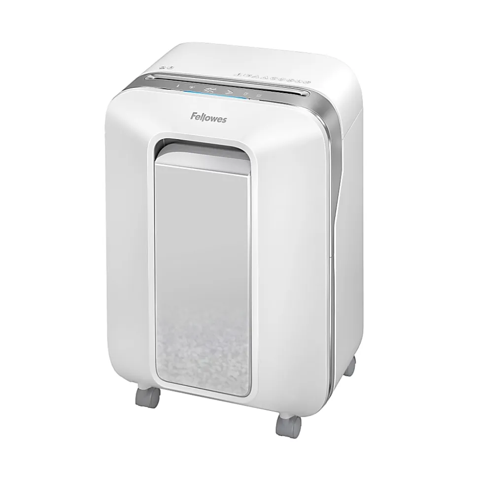 Fellowes® Powershred® LX200 12 Sheet Micro-Cut Paper Shredder, White, 5015101