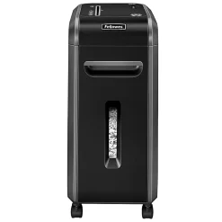 Fellowes® Powershred® 99Ms 14 Sheet Micro-Cut Paper Shredder, Black/Silver