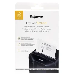 Fellowes® Powershred® Performance+ Lubricant Sheets, 6
