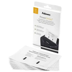 Fellowes® Powershred® Performance+ Lubricant Sheets, 6