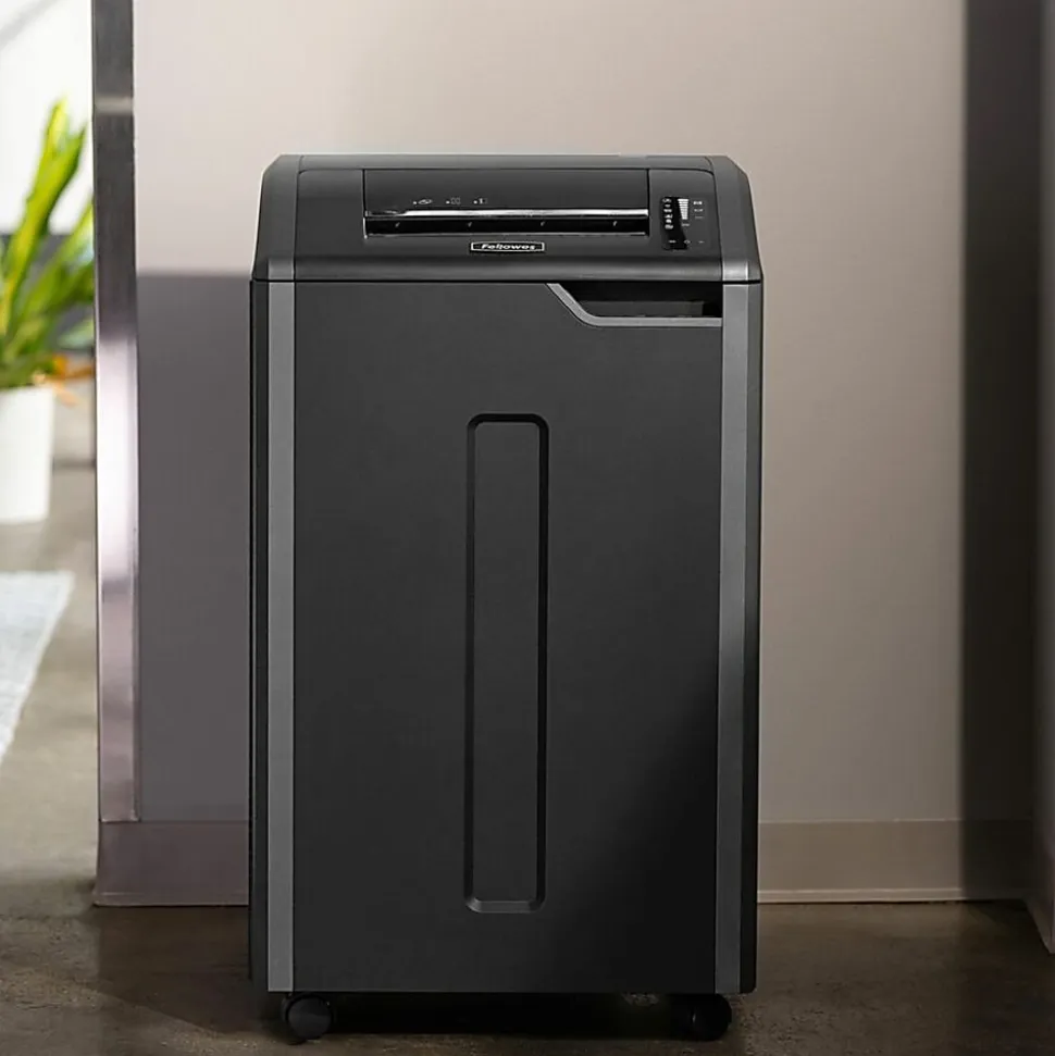 Fellowes® Powershred® TAA Compliant 485Ci 30-Sheet Cross-Cut Shredder