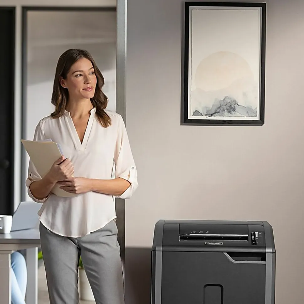 Fellowes® Powershred® TAA Compliant 485Ci 30-Sheet Cross-Cut Shredder