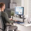 Fellowes® Professional Series Flat Panel Workstation, Black/Silver