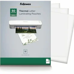 Fellowes® Thermal Laminating Pouches 8-1/2