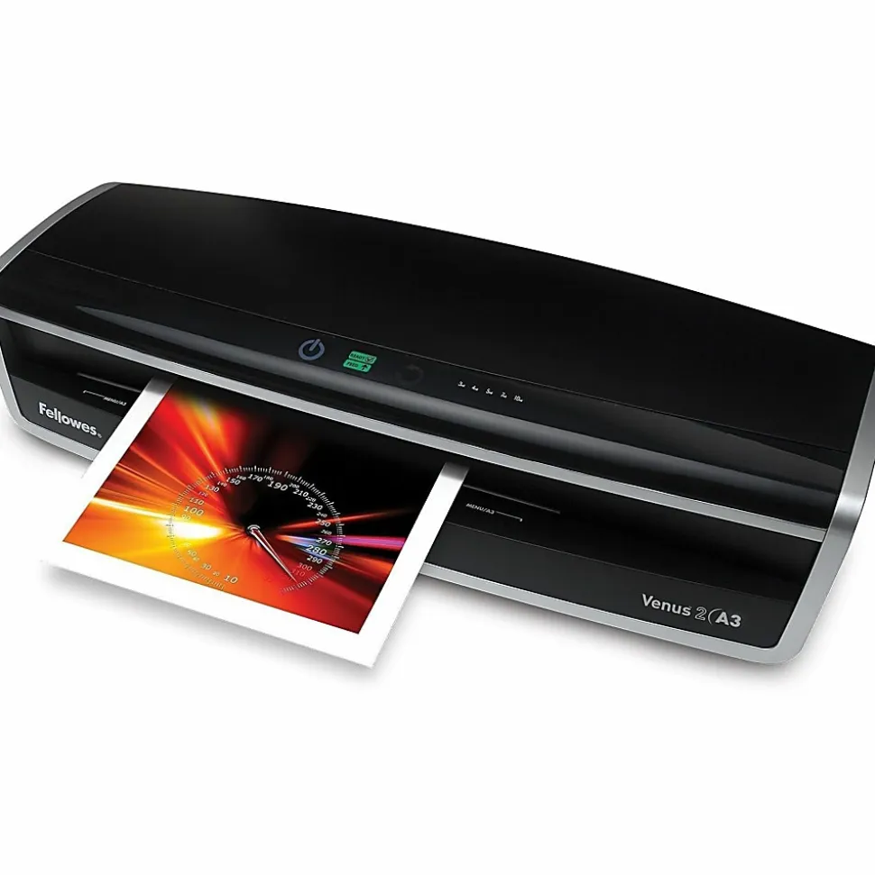 Fellowes® Venus™2 125 Thermal Laminator With Combo Kit, 12.5" Wide, Black
