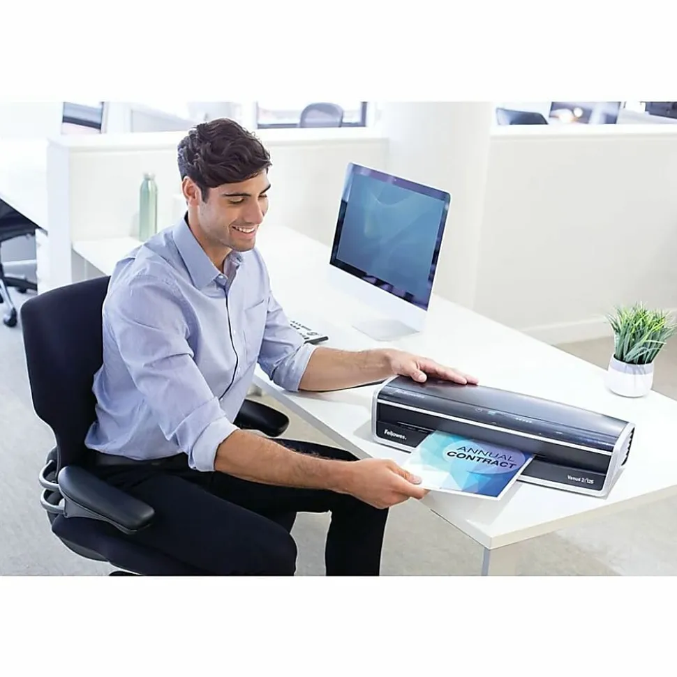 Fellowes® Venus™2 125 Thermal Laminator With Combo Kit, 12.5" Wide, Black