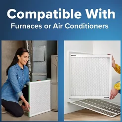 Filtrete™ 24 x 24 x 1 Air Filter, 12 HVAC Filters, MPR 700, MERV 8, Optimized HVAC Airflow, Dust, Pollen & Pet Dander, 3 Month AC and Furnace Filters