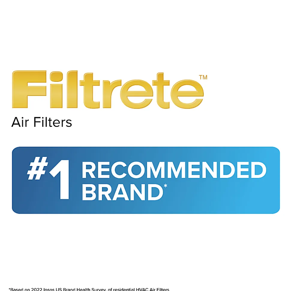 Filtrete™ 18 x 18 x 1 Air Filter, 6 HVAC Filters, MPR 700, MERV 8, Easy on Airflow, Dust, Pollen & Pet Dander, 3 Month AC and Furnace Filters