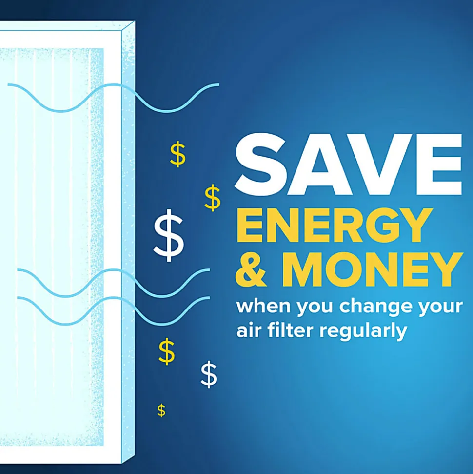 Filtrete™ 16 x 24 x 1 Air Filter, 6 HVAC Filters, MPR 700, MERV 8, Optimized HVAC Airflow, Dust, Pollen & Pet Dander, 3 Month AC and Furnace Filters