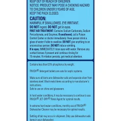 Finish Powerball Dishwasher Tabs, Fresh Scent, 59.2 Oz, Box Of 94 Tabs