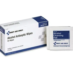 First Aid Only First Aid Alcohol Pads, Box of 50