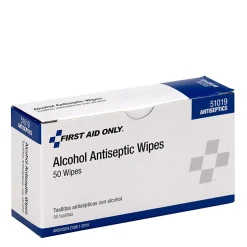 First Aid Only First Aid Alcohol Pads, Box of 50