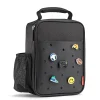 Fit & Fresh Baylee Charm Lunch Bag, 10”H x 4”W x 7-1/2”D, Black