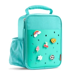 Fit & Fresh Baylee Charm Lunch Bag, 10”H x 4”W x 7-1/2”D, Teal