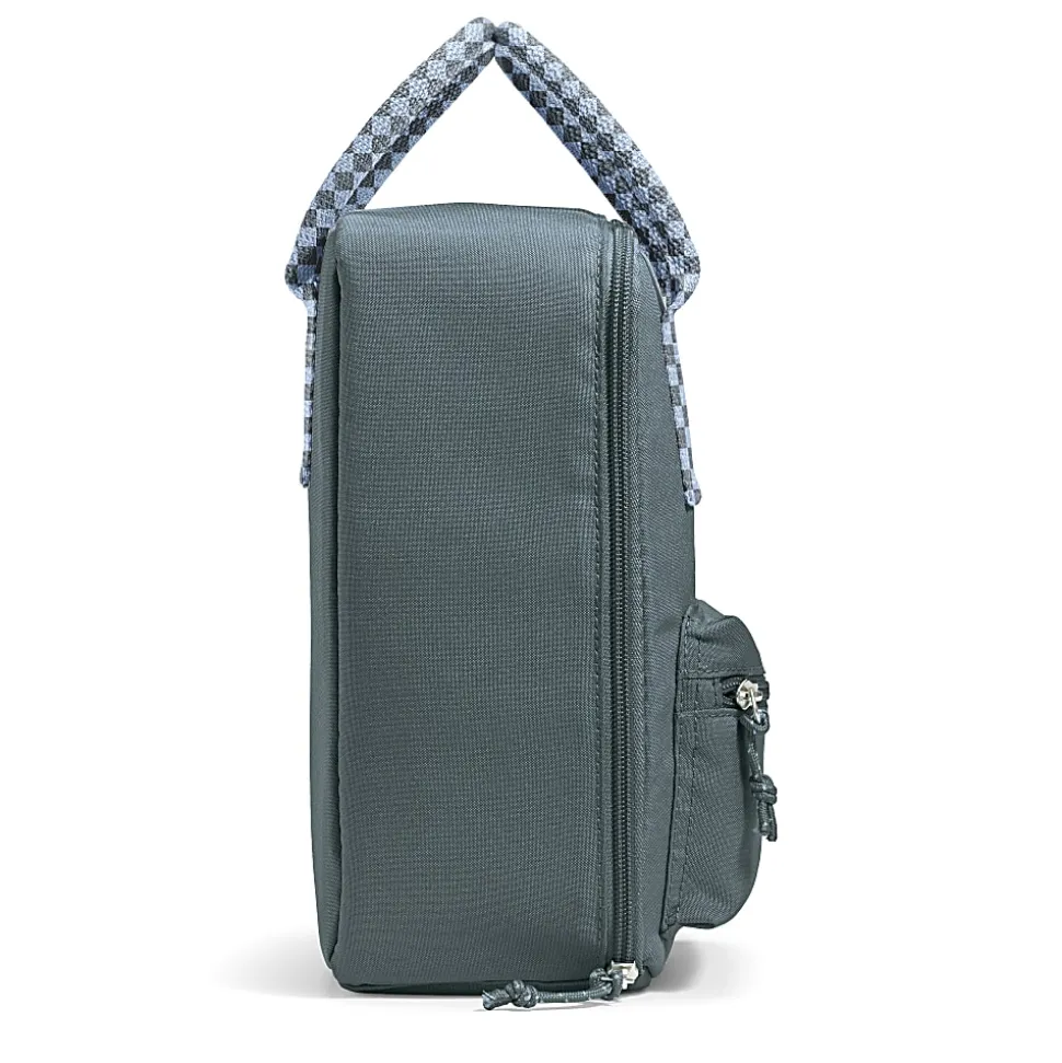 Fit & Fresh Connor Insulated Lunch Tote, 10-1/2”H x 8”W x 4-1/2”D, Boulder Gray