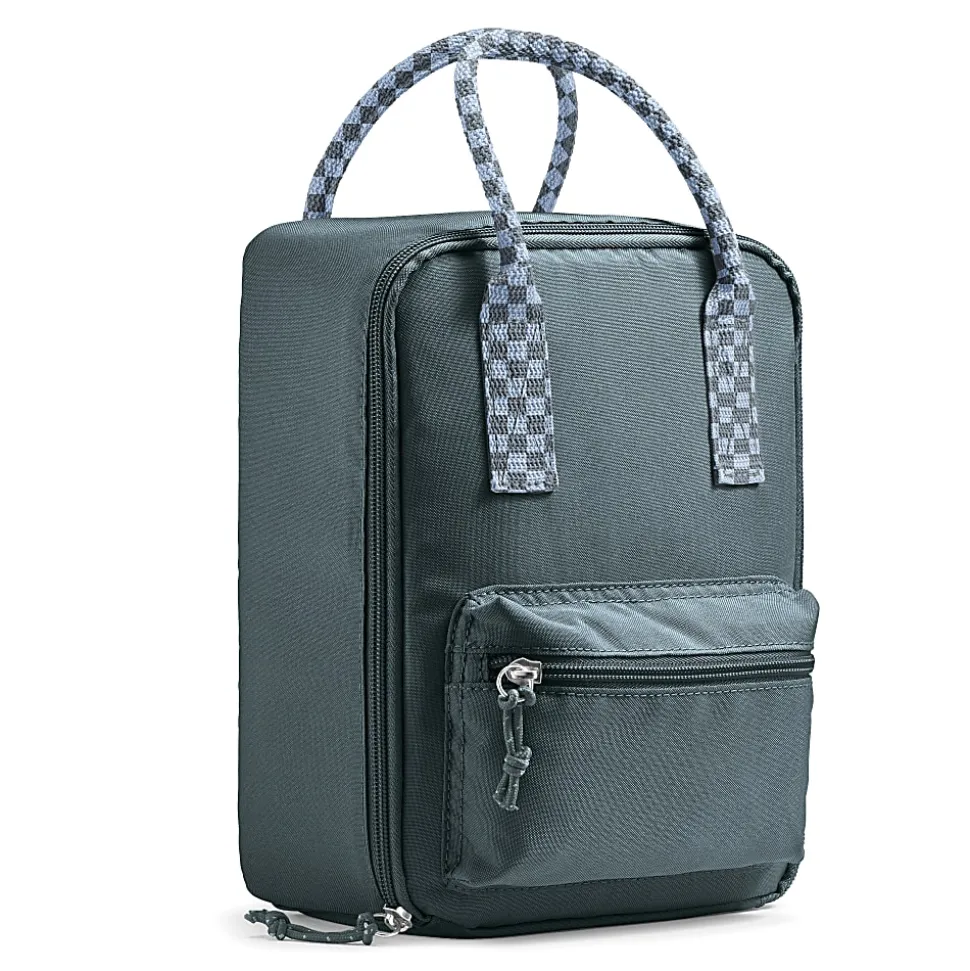 Fit & Fresh Connor Insulated Lunch Tote, 10-1/2”H x 8”W x 4-1/2”D, Boulder Gray