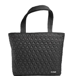 Fit & Fresh Polyester Professional Commuter Tote, 18”H x 6”W x 13-3/4”D, Black