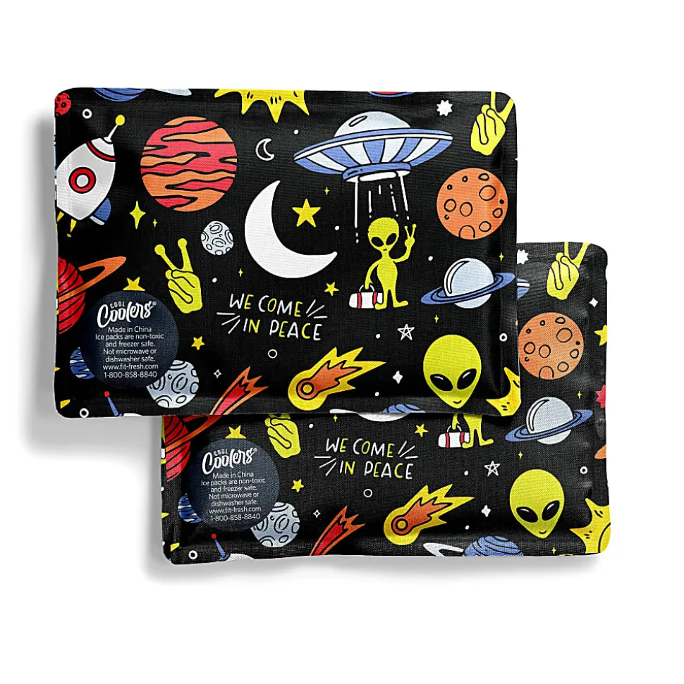 Fit & Fresh Soft Ice Packs, Space Blue, Set Of 2 Ice Packs