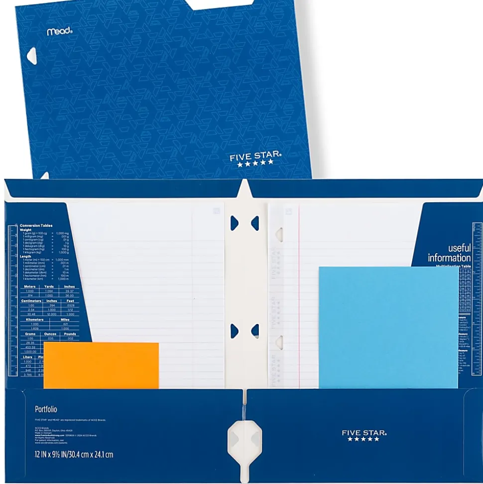 Five Star® 4-Pocket Paper Folder