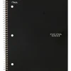 Five Star® Wirebound Notebook Plus Study App, 1 Subject, College Ruled