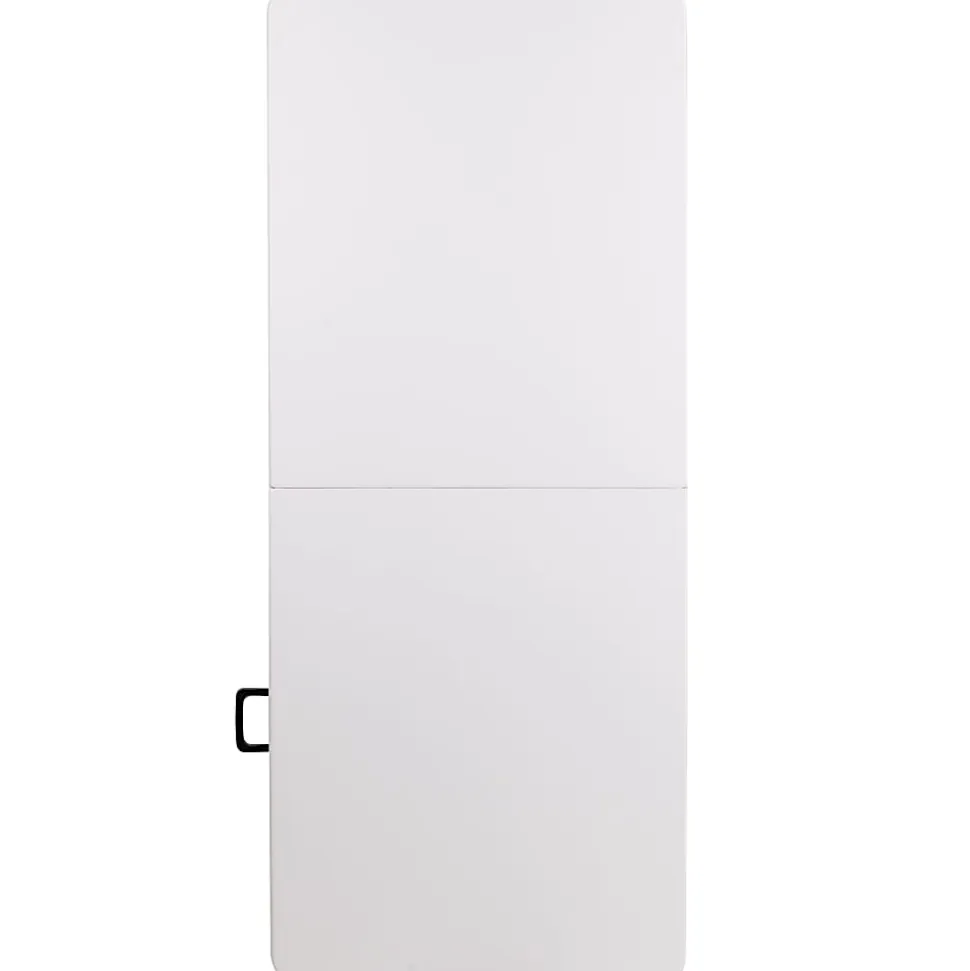 Flash Furniture Bi-Fold Plastic Banquet And Event Table, 29"H x 30"W x 72"D, Granite White