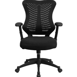 Flash Furniture Designer Mesh High-Back Swivel Chair, Black