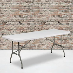 Flash Furniture Elon Plastic Folding Table, 29