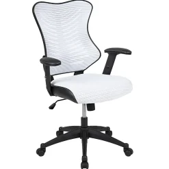 Flash Furniture Ergonomic Mesh High-Back Executive Office Chair, White
