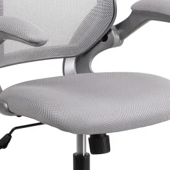 Flash Furniture Ergonomic Mesh Mid-Back Task Chair, Gray