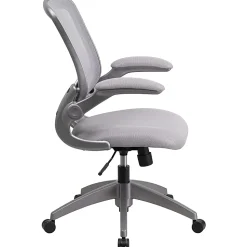Flash Furniture Ergonomic Mesh Mid-Back Task Chair, Gray