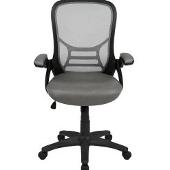 Flash Furniture Ergonomic Mesh High-Back Office Chair, Light Gray