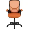 Flash Furniture Ergonomic Mesh High-Back Office Chair, Orange