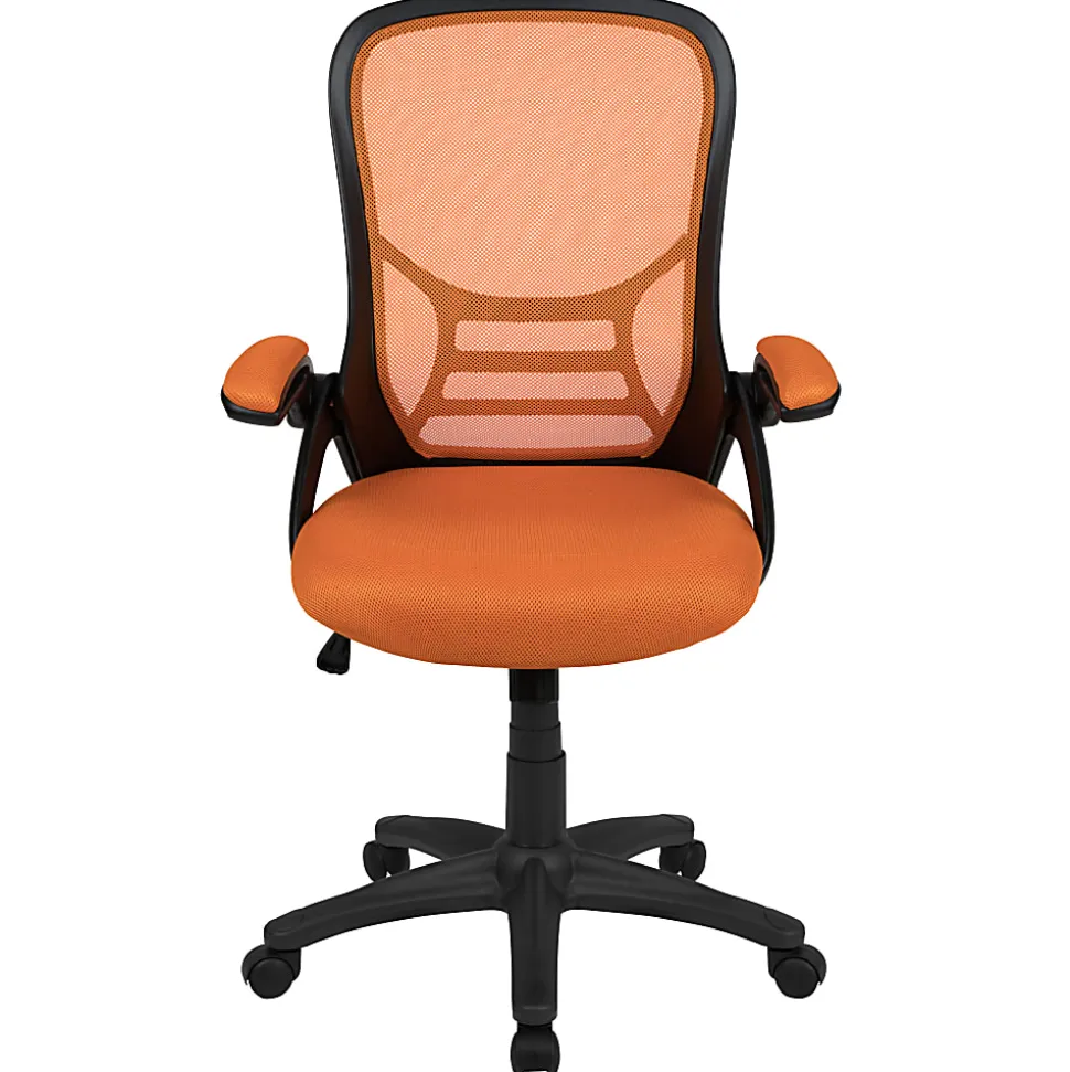 Flash Furniture Ergonomic Mesh High-Back Office Chair, Orange