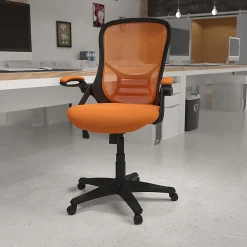 Flash Furniture Ergonomic Mesh High-Back Office Chair, Orange
