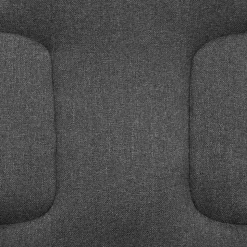 Flash Furniture Fabric Mid-Back Swivel Chair, Gray/Black
