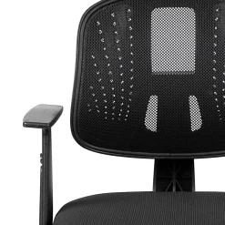 Flash Furniture Flash Fundamentals Mesh Low/Mid-Back Task Chair, Black