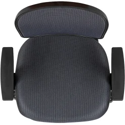 Flash Furniture Flash Fundamentals Mesh Low/Mid-Back Task Chair, Gray