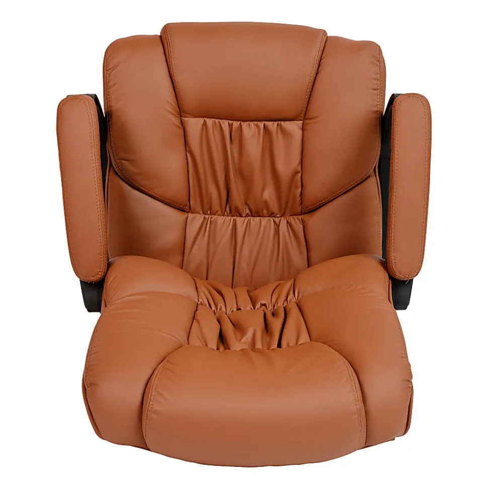Flash Furniture Flash Fundamentals Big And Tall Office Chair, Brown/Black
