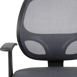 Flash Furniture Flash Fundamentals Mesh Mid-Back Task Chair, Gray