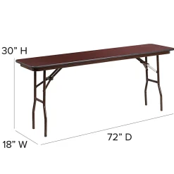 Flash Furniture Folding Training Table, 30