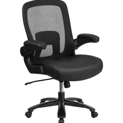 Flash Furniture Hercules Big And Tall High-Back Ergonomic Office Chair, Black