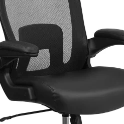 Flash Furniture Hercules Big And Tall High-Back Ergonomic Office Chair, Black