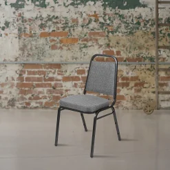 Flash Furniture HERCULES Series Trapezoidal-Back Stacking Banquet Chair With 2-1/2